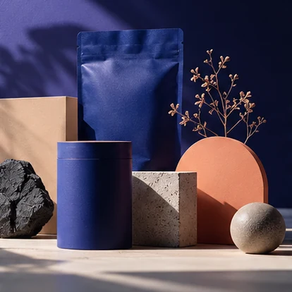 Imagem conceitual: Composição visual de produtos